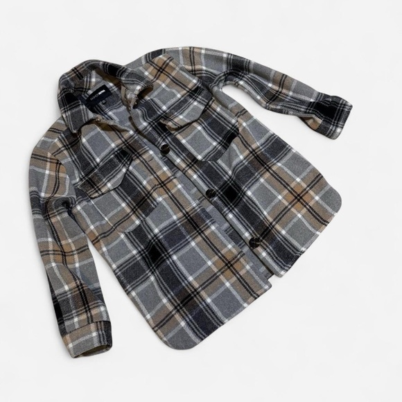 Fashion Nova Tops - Fashion Nova Plaid Shacket size Small